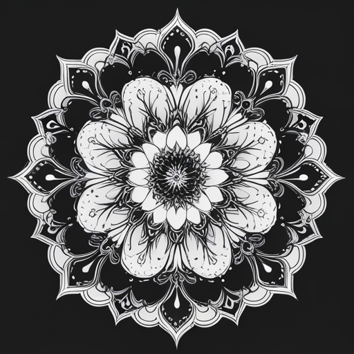 Moonlit Tears of Silence Tattoo idea