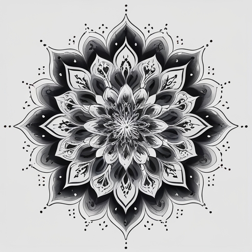 Silver Serpent’s Flame Tattoo