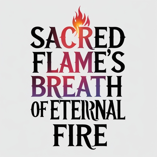 Sacred Flame’s Breath of Eternal Fire