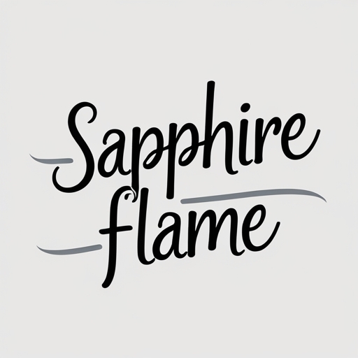 Sapphire Flame