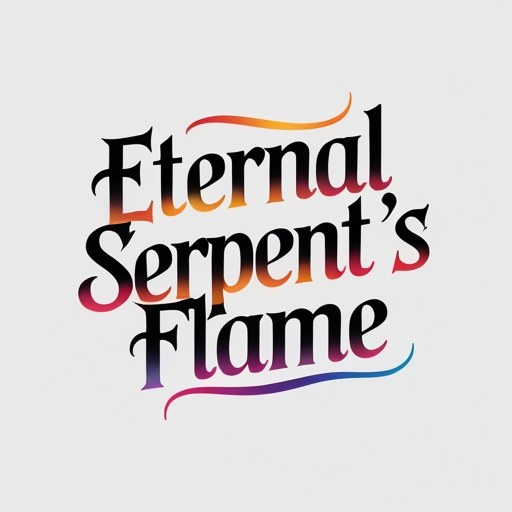 Eternal Serpent’s Flame Tattoo idea
