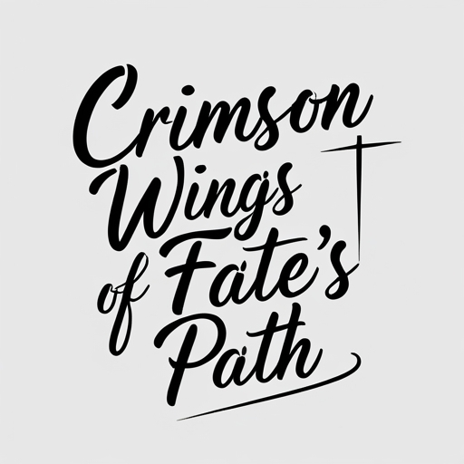 Crimson Wings of Fate’s Path Tattoo idea