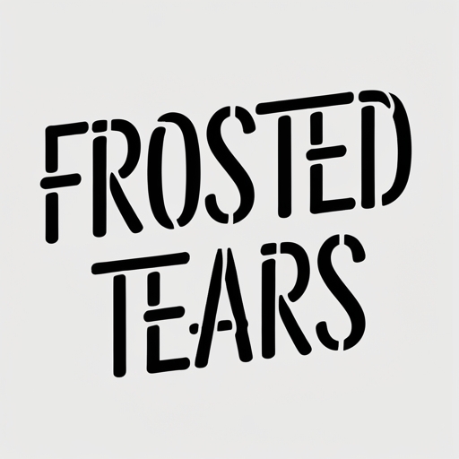 Frosted Tears Tattoo idea
