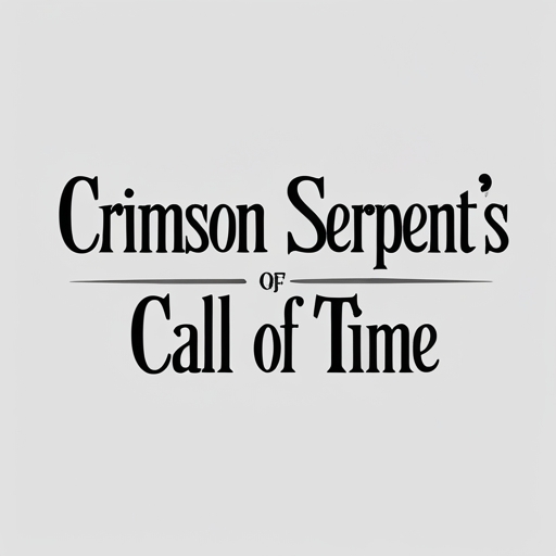Crimson Serpent’s Call of Time Tattoo idea