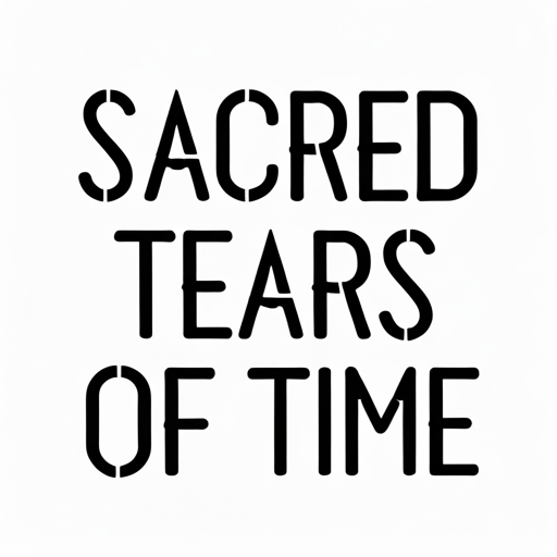 Sacred Tears of Time Tattoo idea