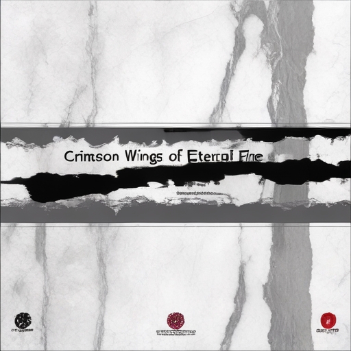 Crimson Wings of Eternal Fire Tattoo idea