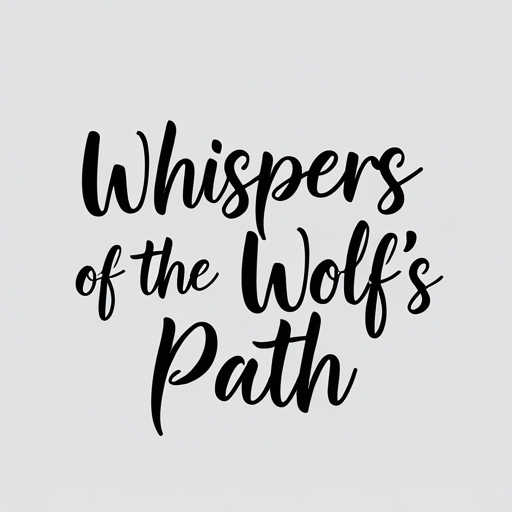 Whispers of the Wolf’s Path Tattoo idea