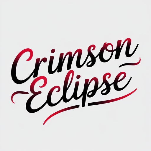 Crimson Eclipse Tattoo idea