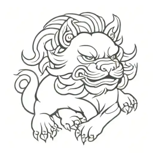 Foo Dog Symbolizing Protection