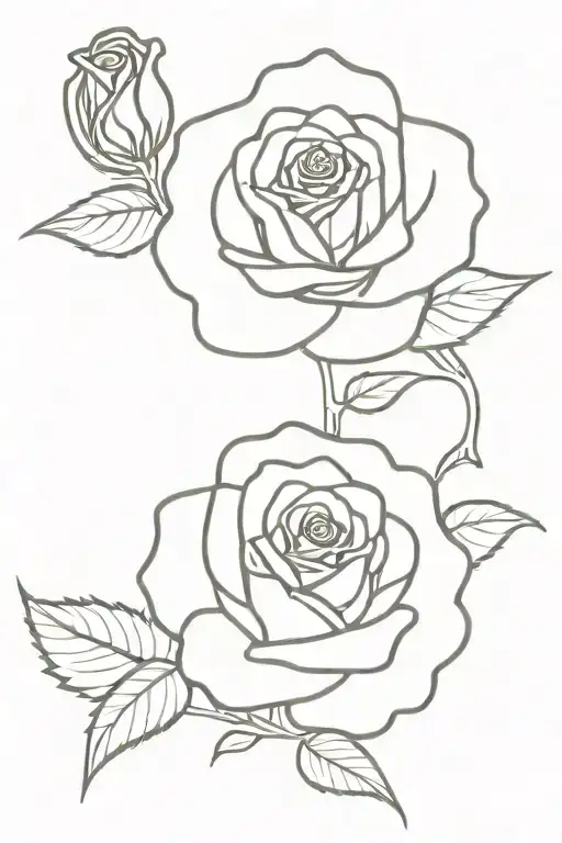 The Name Abir Going Into A Rose