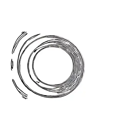 Circular Psychedelic Patterns On The Shoulder