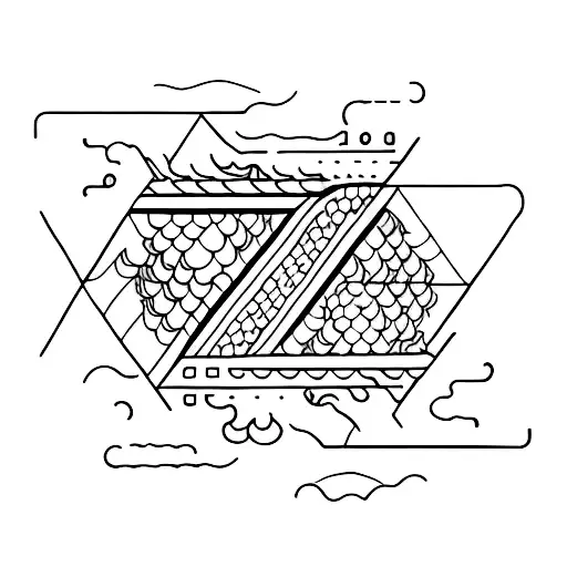 Meaningful Abstract Tattoo Dealing With People Not Understanding The Type Of Person I Am