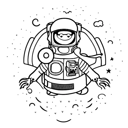 T Rex In A Space Suit