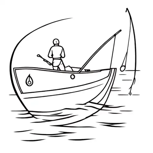 Fishing On A Boat Fishing