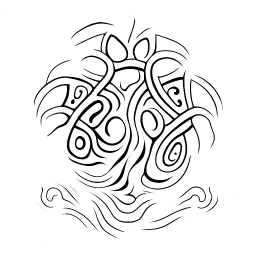 Dog Paw With Infinity Symbol