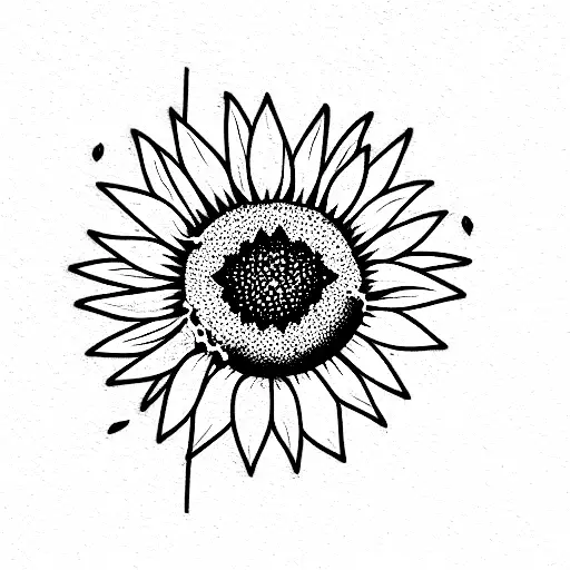 Sunflower And Carnation