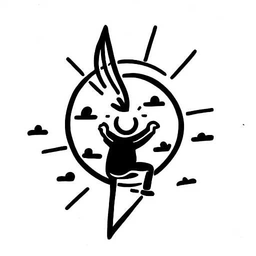 Little Boy Holding The Sun