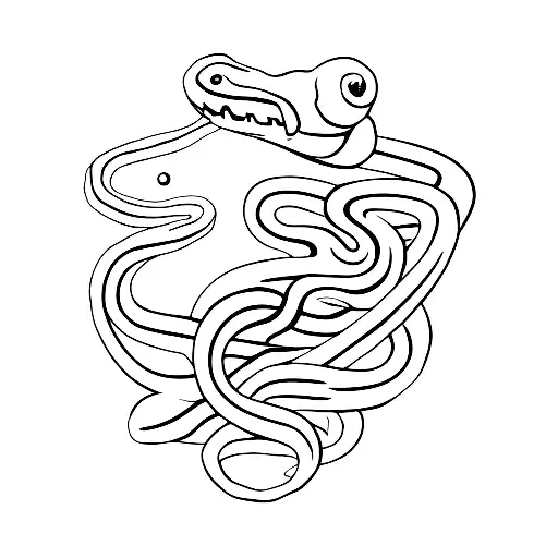 Adam Creation With Snake