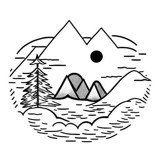 A Lone Wolf Howling At A Moonlit Mountain Peak