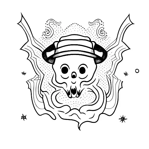 Ghost With Background