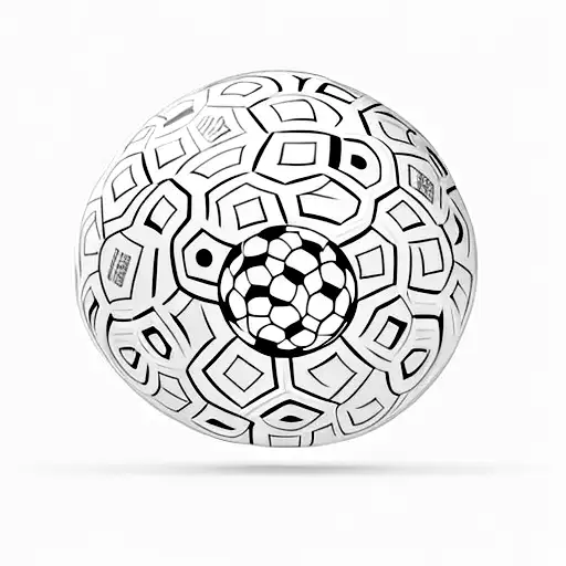 A Soccer Ball Made Up Of Rap Lyrics