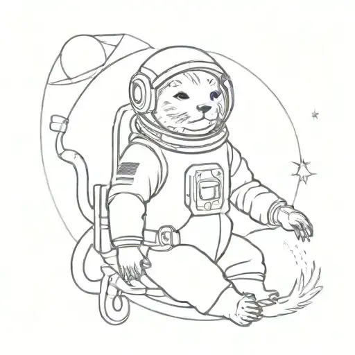 Astronaut Otter