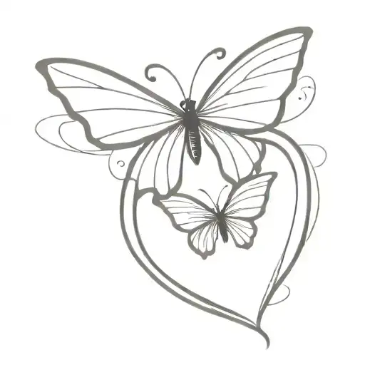 Butterfly Heart Freedom