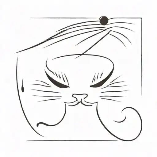 Two Crossed Cat Whiskers