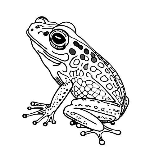 Frog Doing A Pull-up