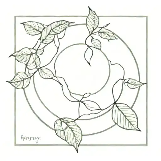 Leafy Planet With Emotional Rhunes