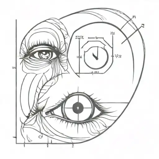 Clock Inside Human Eye