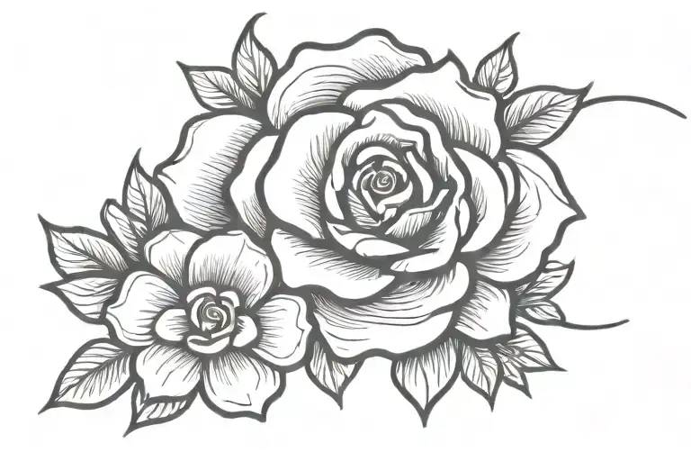 Word Dad Turning Into Flower