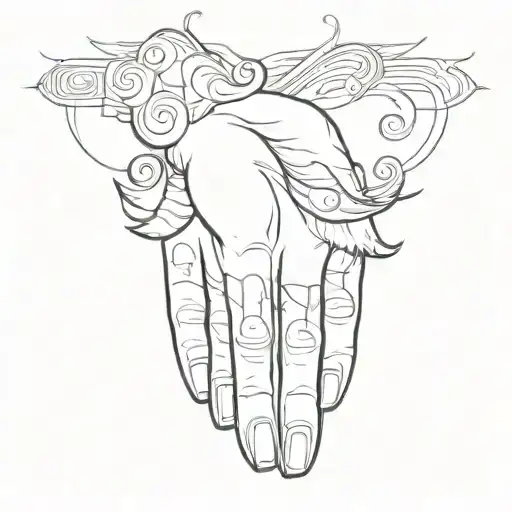 Fantasy Music White Hand