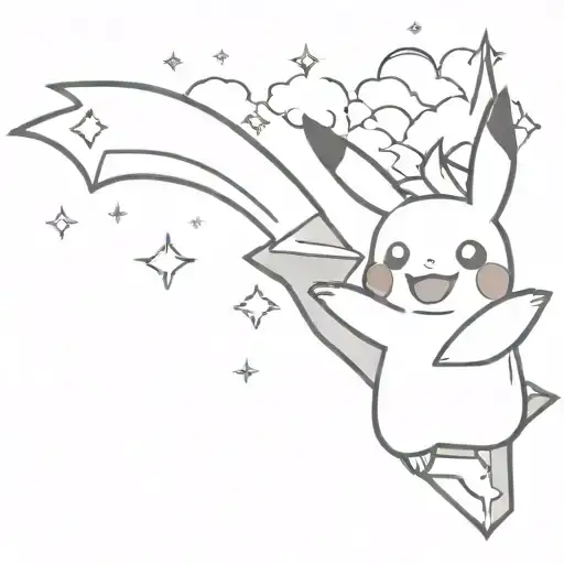 Under Cloud Is Thunder Light And Under Is Pikachu