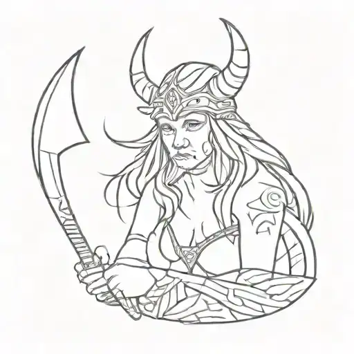 Hot Viking Witch