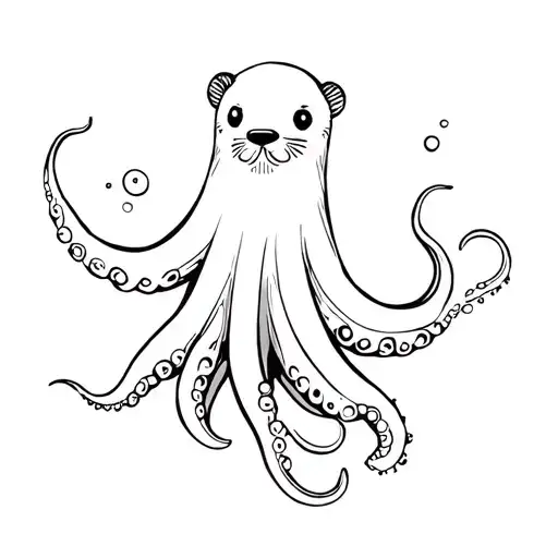 Octopus And Otter