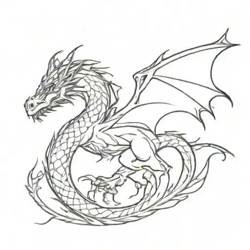 Dragon Circling Arm