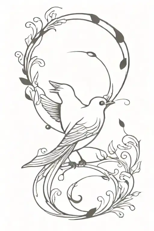 Semi Colon Bird Suicide Awareness