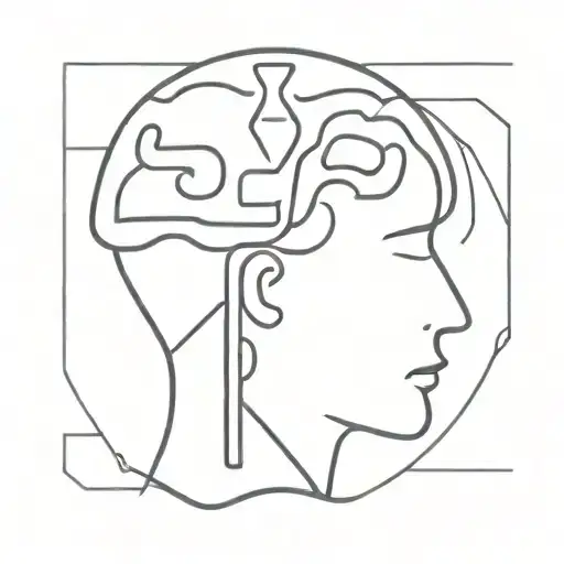 Brain And Psychology Symbol