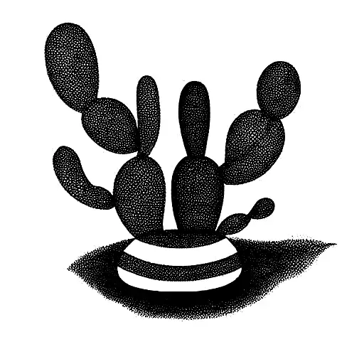 Small Cactus Showing Resilience