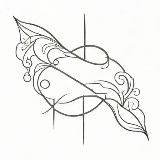 Faith Couples Tattoo Design