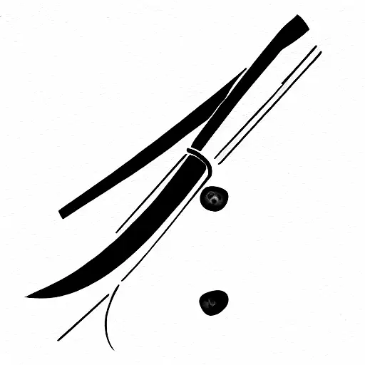 Katana With Tomatoes