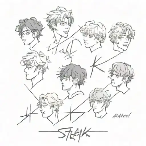 Stray Kids Kpop Group Album Cover