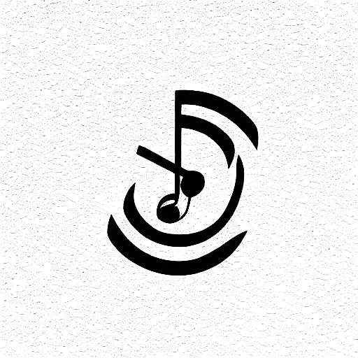 Jet And Music Symbol