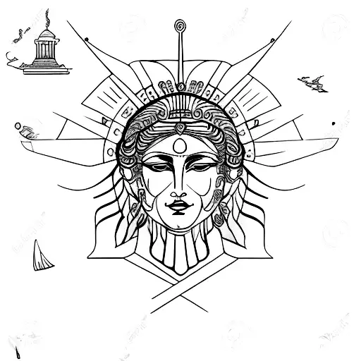 Liberta Roman Godess Travelling Around The World