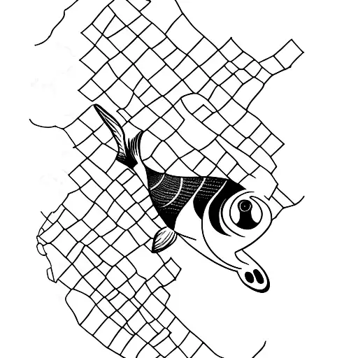 Fish With Scales As A World Map