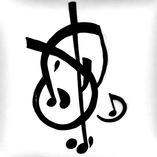 Music Notes That Spell Jazz