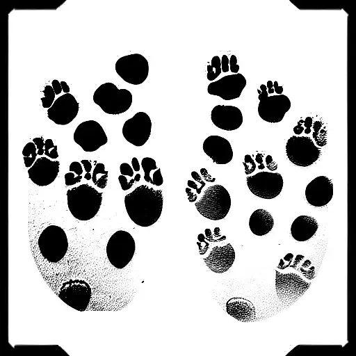 Dog Footprints