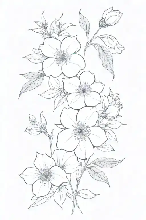 Birth Flower Bouquet January April May June August