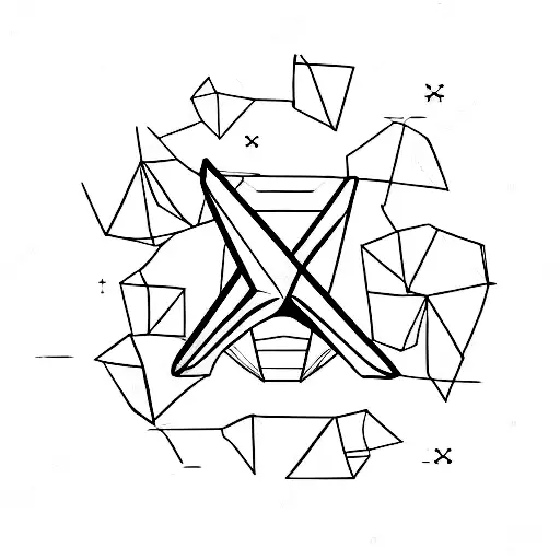 A Paper Airplane With Co-ordinates